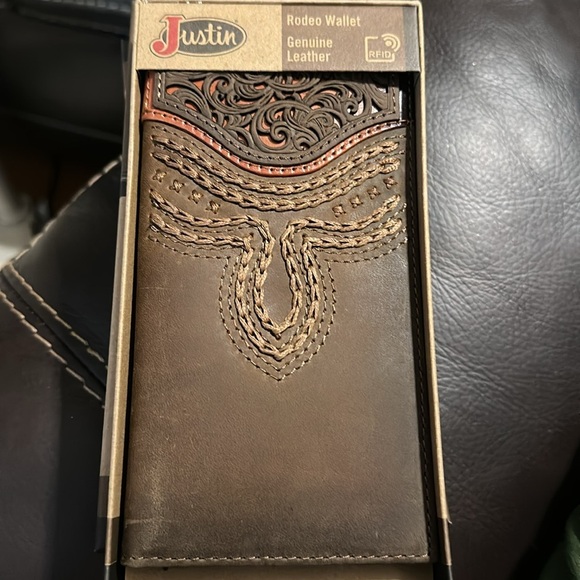 Nwt Justin Rodeo Wallet - Picture 4 of 4